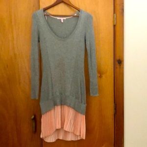 Victoria secret grey and pink sweater dress.